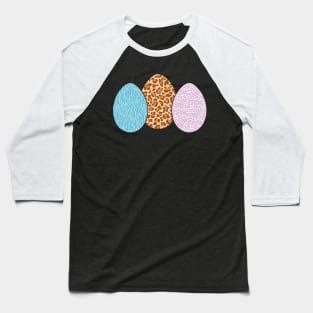 Easter Egg Squad Leopard Baseball T-Shirt